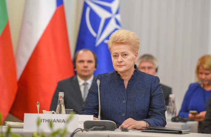 D. Grybauskaitė: be vienybės NATO gresia tapti nereikalinga