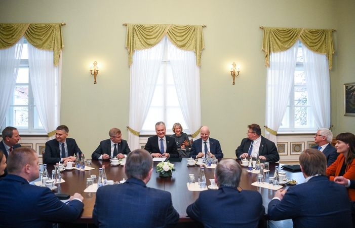 Dialogas su Baltarusija: G. Nausėda žada neperžengti raudonųjų linijų