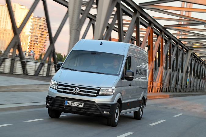 Lietuvą pasiekė pirmasis elektrinis furgonas „Volkswagen e-Crafter“