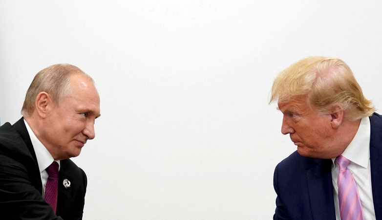 Vladimiras Putinas ir Donaldas Trumpas