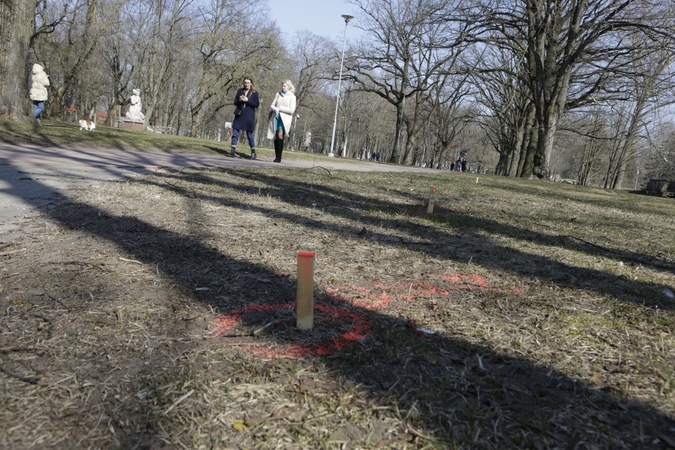 Skulptūrų parke – permainų nuojauta