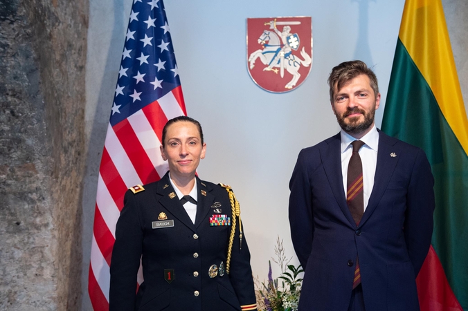 Akredituota nauja JAV gynybos atašė Lietuvai