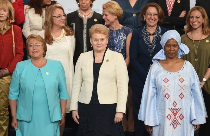 D. Grybauskaitė ragina stabdyti smurtą prieš moteris