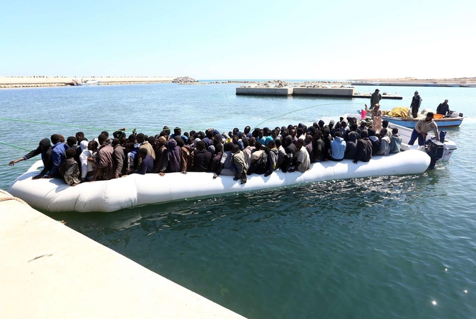 Italija su Afrikos šalimis susitarė dėl migrantų srauto