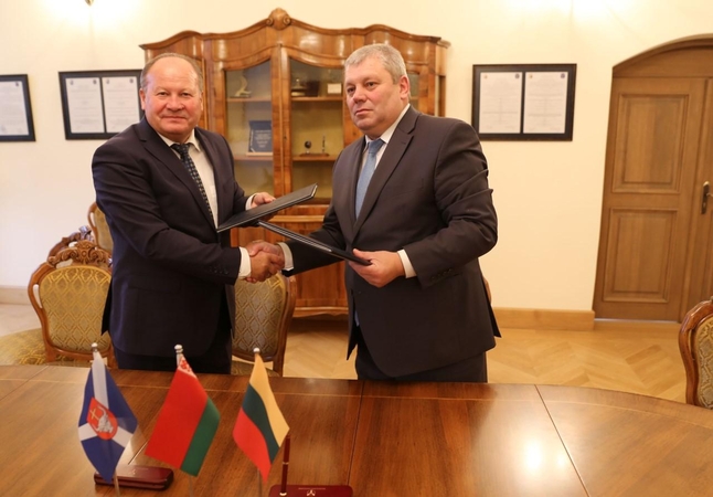 Baltarusiai tiesia bendradarbiavimo tiltus į Kauno rajoną