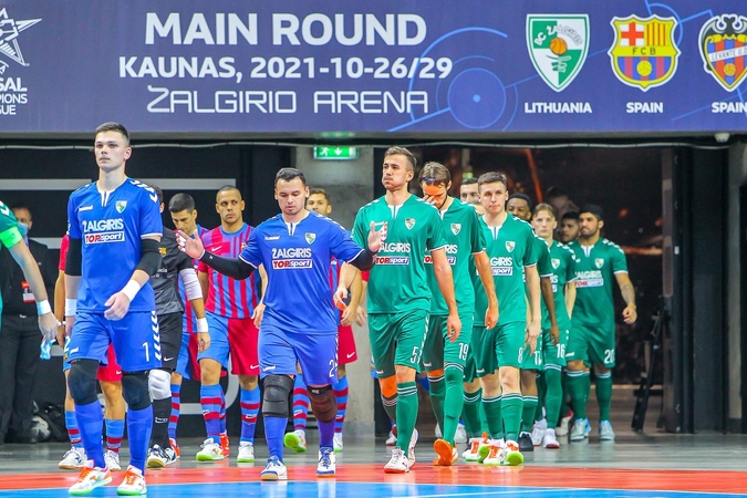 Prienų arenoje – UEFA Futsal Čempionų lygos kovos 