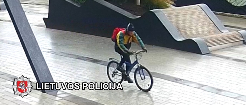 Policija ieško dviratininko ir liudininkų
