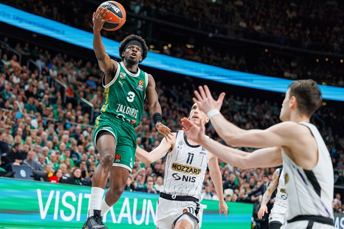 Eurolyga: Kauno „Žalgiris“ – Belgrado „Partizan“ 70:66