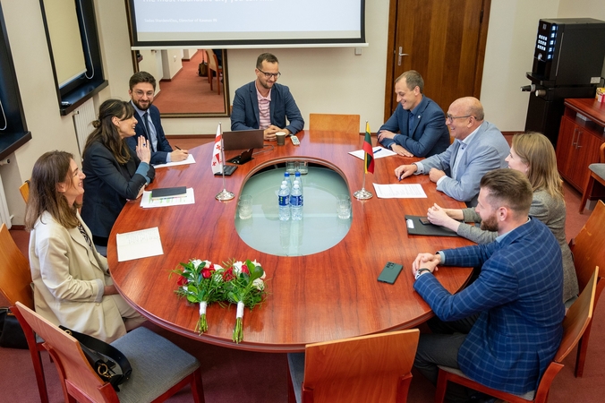 Kaune lankėsi Sakartvelo ambasadorė Lietuvoje 
