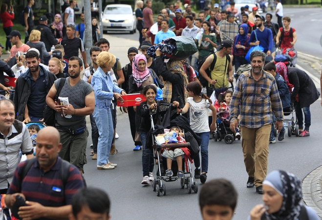 Vengrija nebeskirs autobusų migrantams