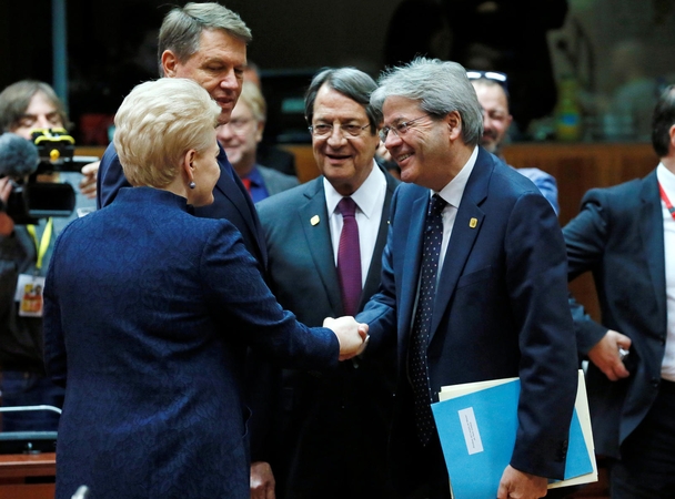 ES vadovai rado kompromisą dėl ES-Ukrainos sutarties