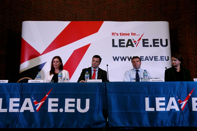 „Brexit“ šalininkų organizacija nubausta už duomenų apsaugos pažeidimus