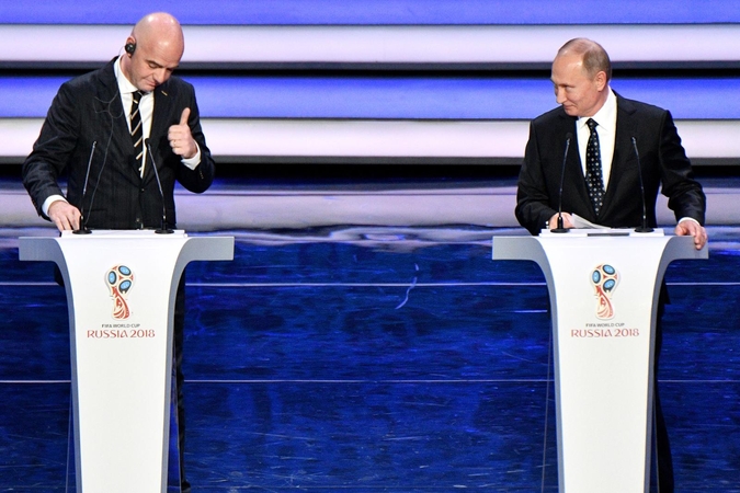 Ištraukti pasaulio futbolo čempionato burtai
