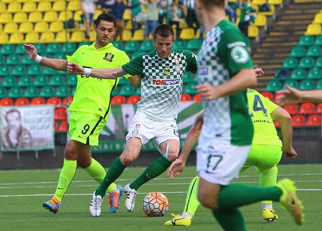Vilniaus „Žalgiris“ įtikinamai įveikė čempionato lyderį, dublį pelnė L. Pilibaitis