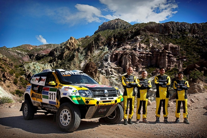 „Renault Duster Dakar Team“ tikslas – „Dakaro“ maratono greičiausiųjų TOP 10