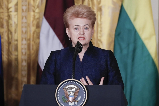 Prezidentė: D. Trumpo nenuspėjamumas yra stiprybė