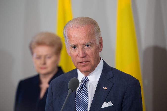 Dalia Grybauskaitė ir Joe Bidenas