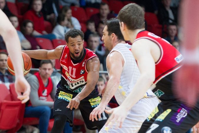 „Lietuvos rytas“ LKL ketvirtfinalį pradėjo pažeminęs Pasvalio klubą