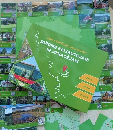 Sukūrė nuotaikingą žaidimą „Būkime keliautojais ir atradėjais“