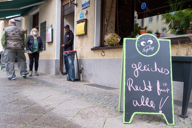 Vokietijoje nuo Covid-19 mirė dar 39 žmonės, naujų atvejų – 560