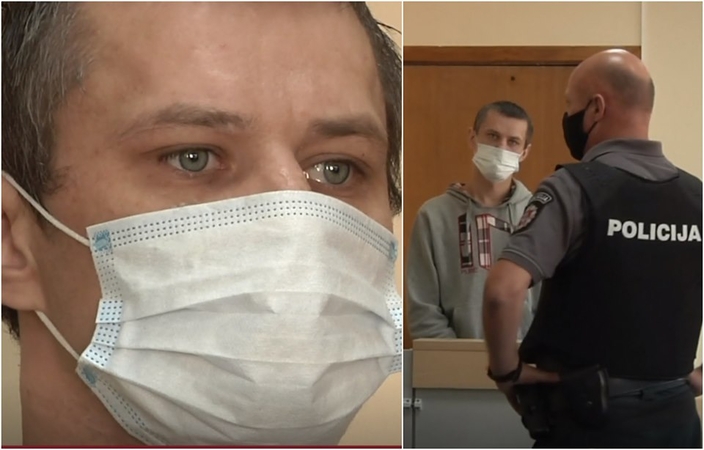 Prieš teismą stojo kūdikį uždusinęs tėvas