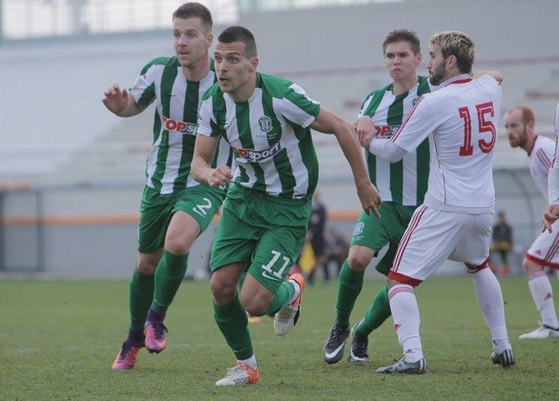 Vilniaus „Žalgiris“ nusileido Gruzijos čempionams, įvartį pelnė naujokas