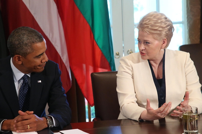 D. Grybauskaitė viešėdama JAV: esame labai patikimi
