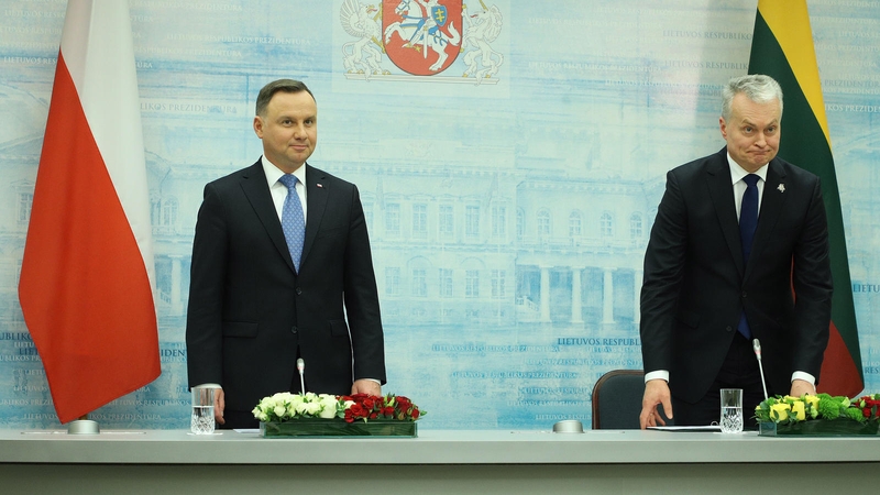 Andrzejus Duda ir Gitanas Nausėda