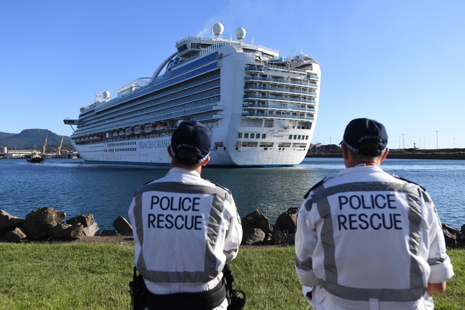 Koronavirusas patvirtintas 46 kruizinio laivo „Ruby Princess“ darbuotojams