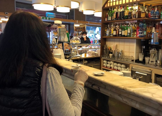 Italijoje mirčių dėl koronaviruso skaičius per parą pagaliau nesiekė 100