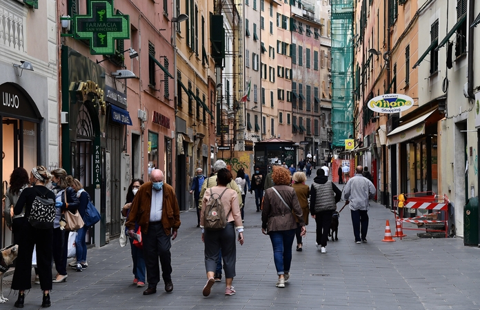 Italijoje per parą koronaviruso aukomis tapo 161 žmogus