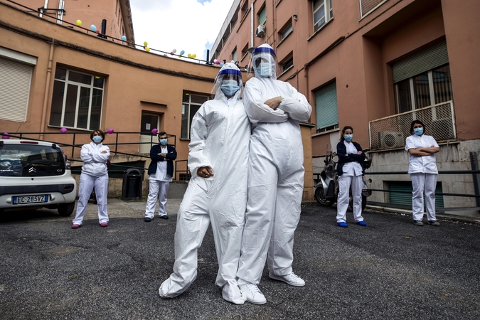 Italijoje – mažiausias nuo kovo COVID-19 mirčių skaičius