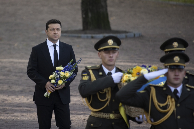 Ukraina paminėjo 80-ąsias Babij Jaro žudynių metines