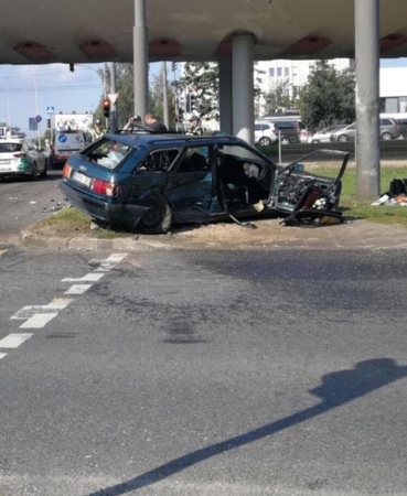 Per šeštadienio avariją Vilniuje nukentėjo net 6 žmonės