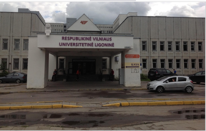 Mirė per gaisrą Vilniaus ligoninėje nukentėjęs vyras