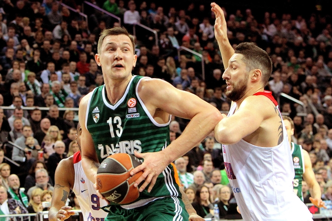 Graudus vaizdas, siaubingi skaičiai: "Žalgiris" - CSKA 59:94