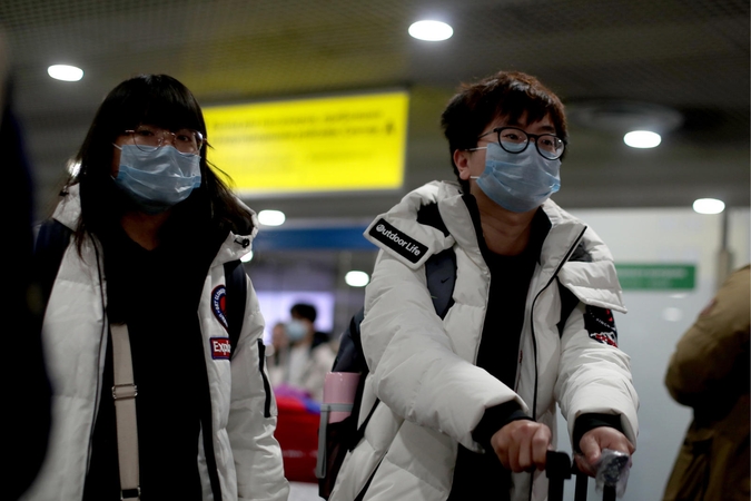 Dėl Kinijoje plintančio koronaviruso Rusija stiprina pasienio kontrolę