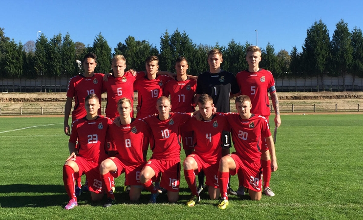 Lietuvos 19–mečių futbolo rinktinei nepavyko nugalėti ir Latvijos bendraamžių
