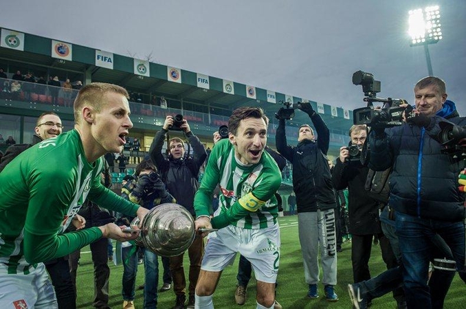 Paskutinėse D. Šembero rungtynėse „Žalgiris“ nepaliko vilčių vicečempionams