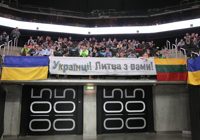 Kauno „Žalgiris“ ištiesė pagalbos ranką ukrainiečiams