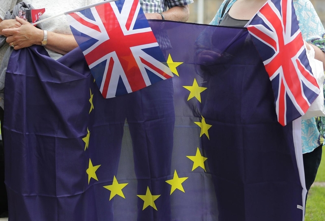 „Brexit“ šalininkų ir priešininkų stovyklos kyla į paskutinį mūšį