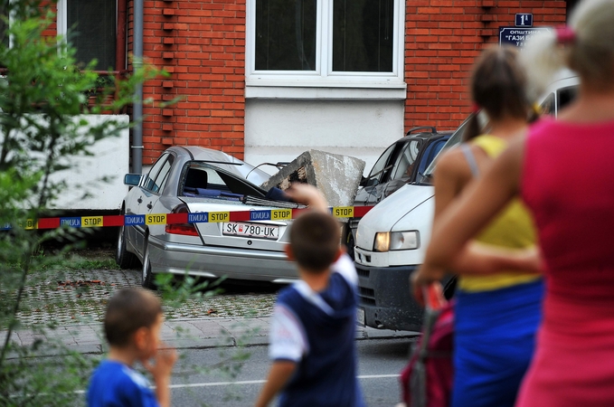 Makedonijos sostinę supurtę požeminiai smūgiai sukėlė paniką