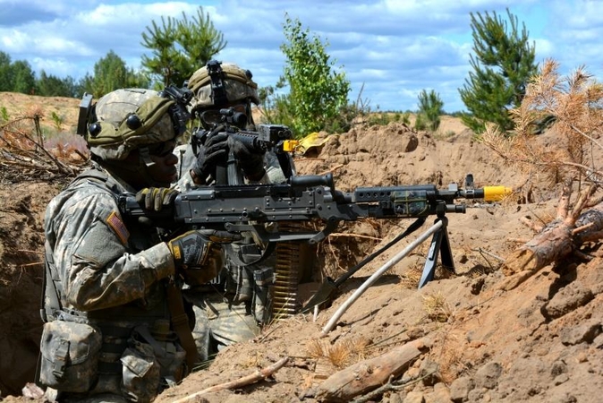 Keturių rajonų teritorijose – gynybos ir puolimo operacijos
