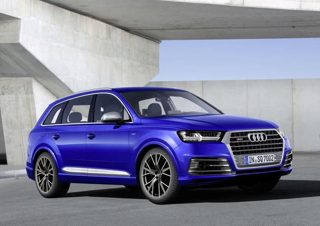 ,,Audi SQ7 TDI“ – dar daugiau galios ir privalumų