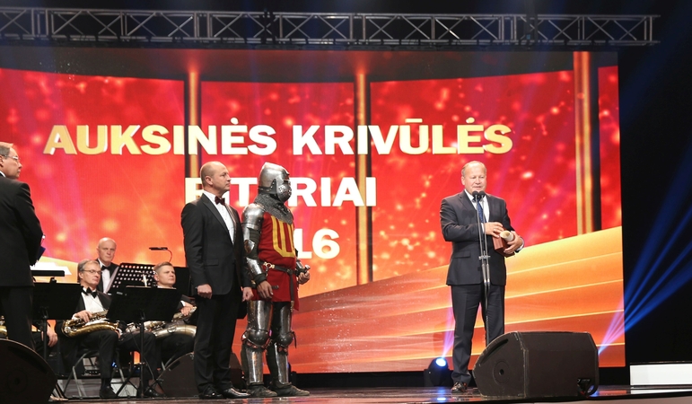 Kauno rajono merui – „Auksinės krivūlės riterio“ ženklas