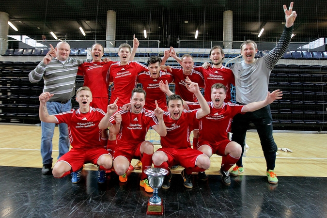 Lietuvos salės futbolo taurę iškovojo „Klaipėdos Universitetas“