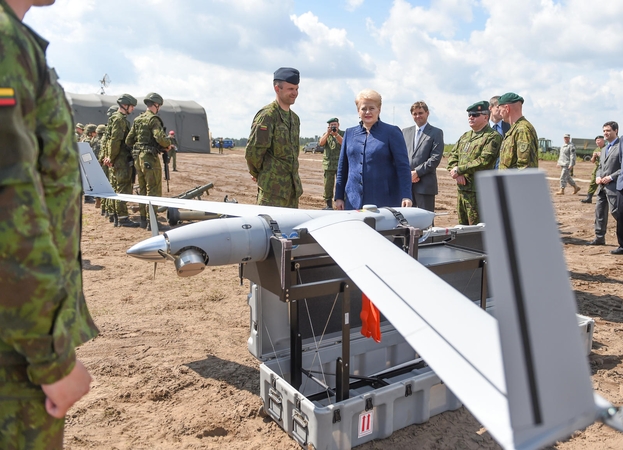 D. Grybauskaitė: NATO pratybos Lietuvoje – pasiruošimas kolektyvinei gynybai