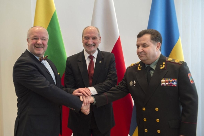 J. Olekas: bendra brigada padės Ukrainai stabdyti agresiją
