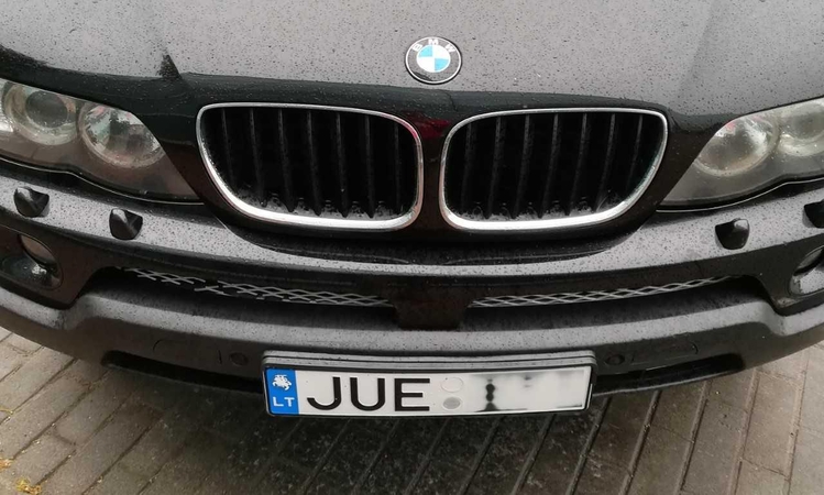 BMW vairuotojui Vytis gali užtraukti baudą
