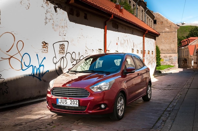 Naujasis „Ford KA+“ – jau Lietuvoje
